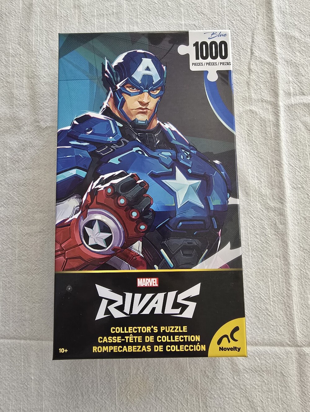 1000 Peice Marvel Captain America Collector Puzzle – 19x24 Unopened